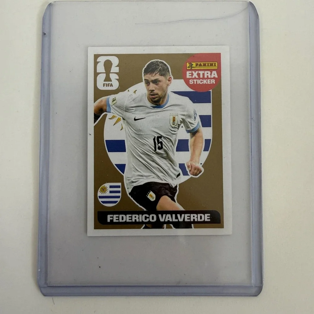 2026 Panini FIFA World Cup Federico Valverde Uruguay Extra Sticker